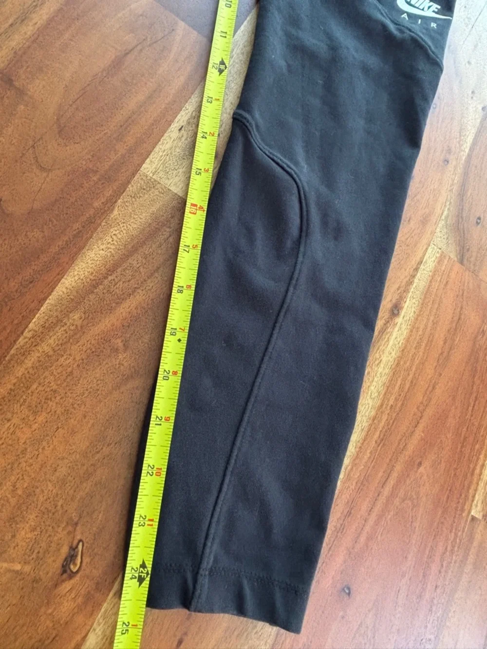 Nike Air High-Rise 7/8 Black Leggings - Medium